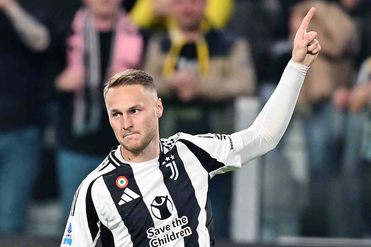 Koopmeiners esulta dopo una rete