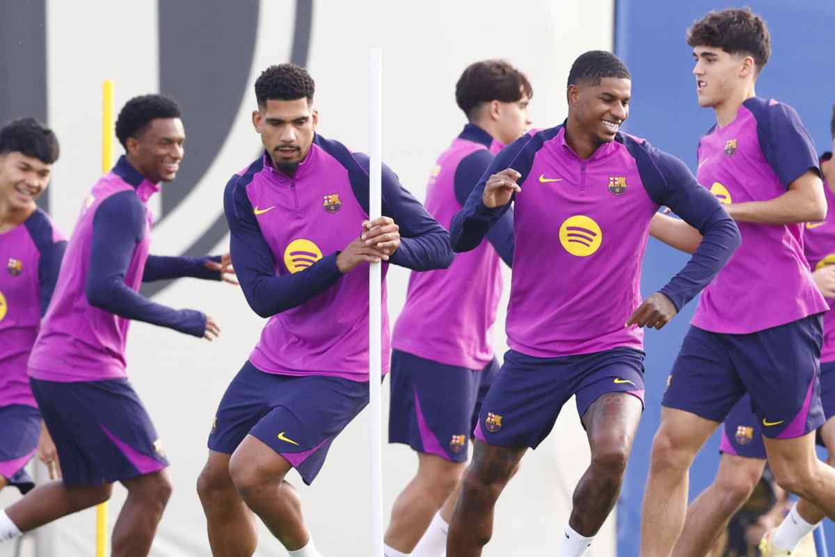 Barcellona allenamento