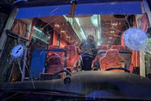 Foto tifosi bus