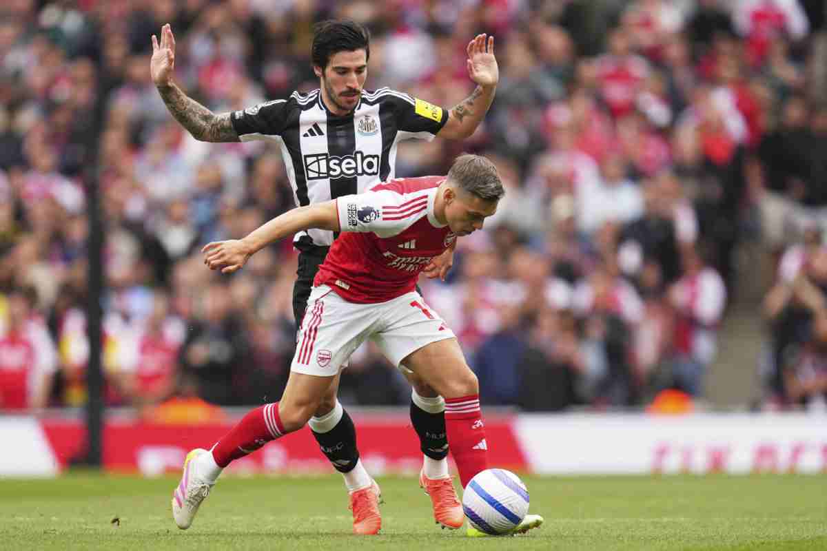 Tonali con il Newcastle