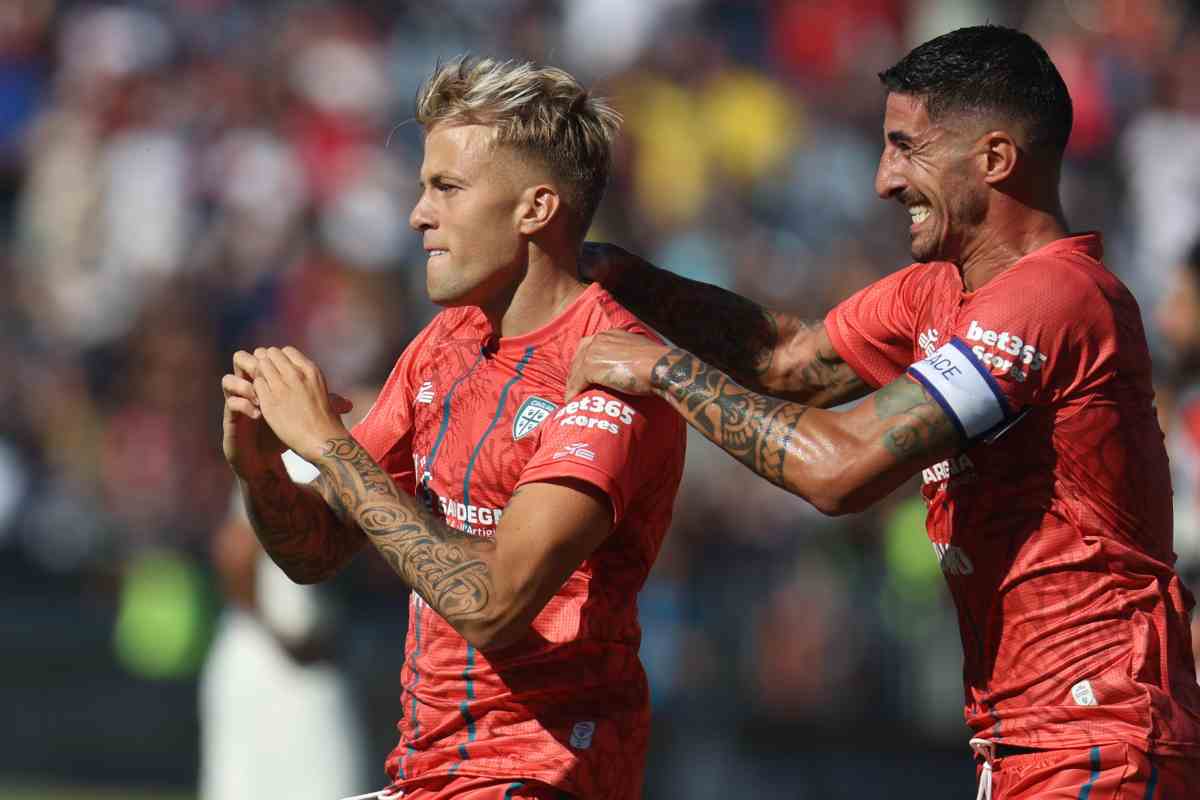 Felici esulta dopo una rete