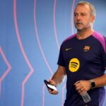 Flick durante una conferenza