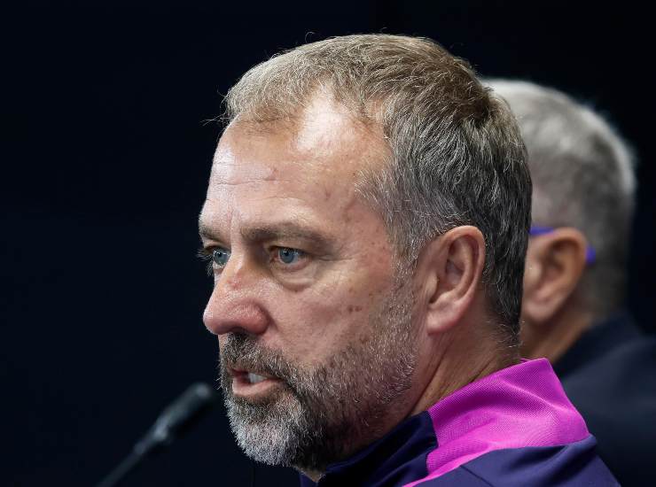 Flick in conferenza stampa