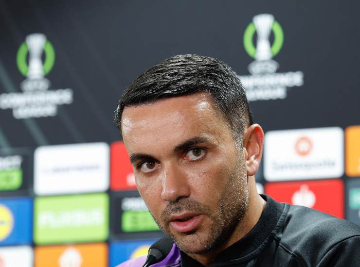 Palladino in conferenza stampa