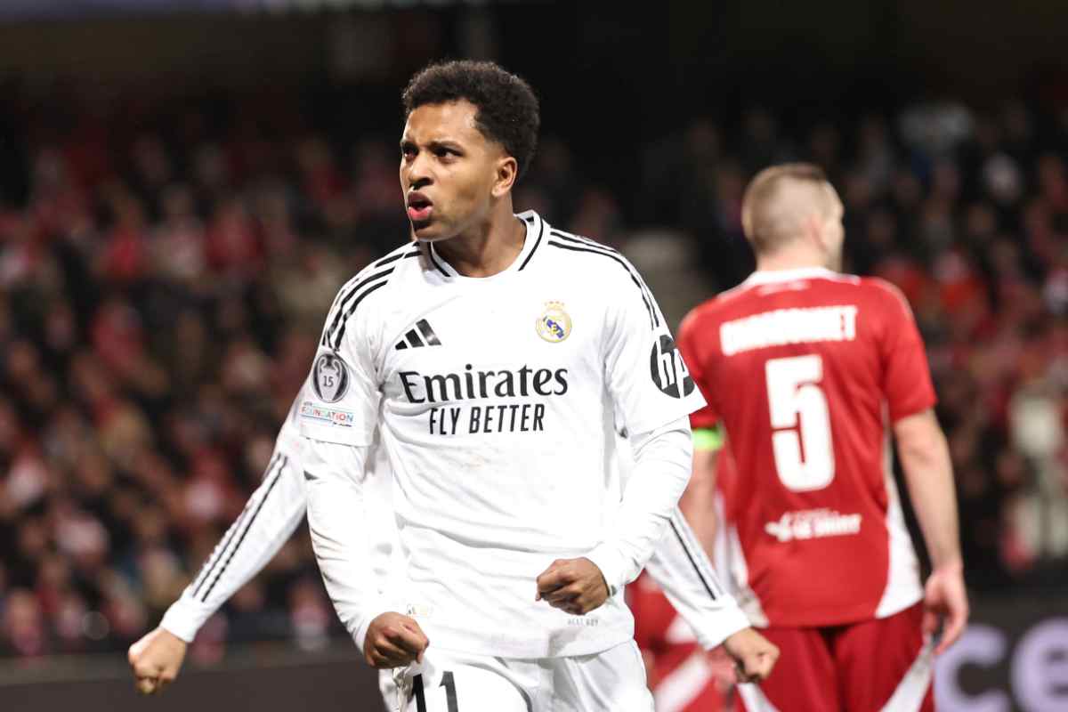 Rodrygo con il Real Madrid