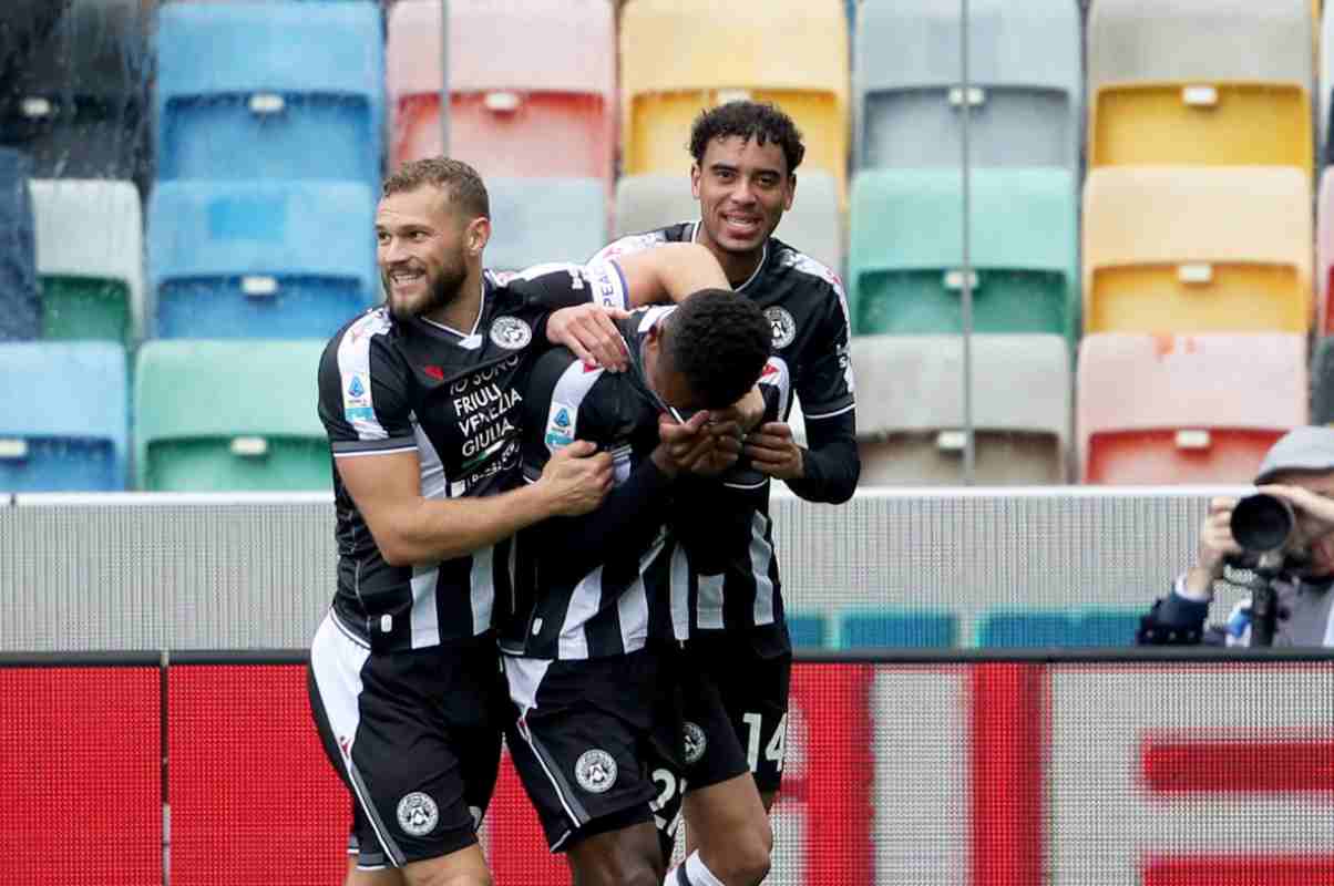Udinese esultanza